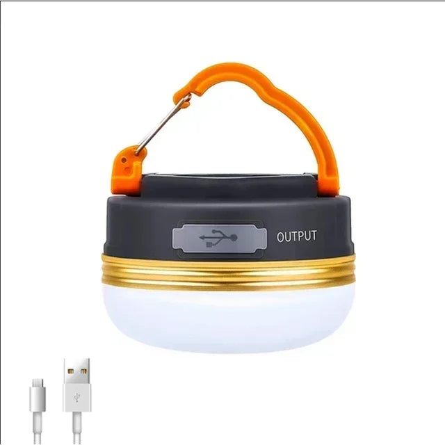 Rechargeable Folding LED Camping Lantern β Solar + USB Chargin
